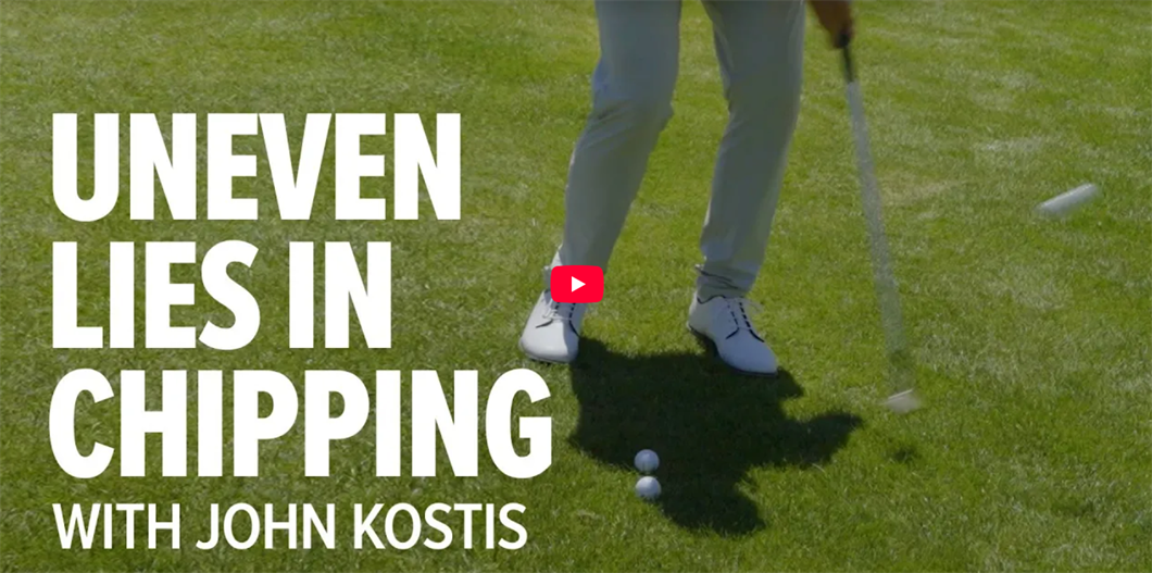 How to Hit Greenside Chips from Uneven Lies