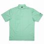 FJ Lisle Plaid Print w/ Self Collar - White + Green/Navy
