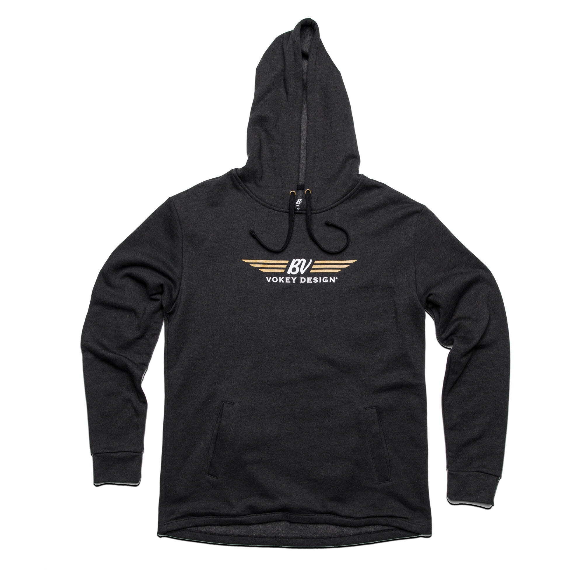 BV Wings Hoodie Pullover - Midnight Black