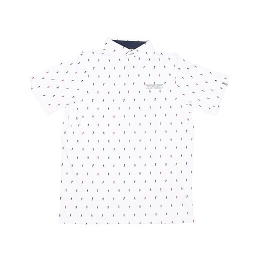 Vokey Golfer Polo - Red/White