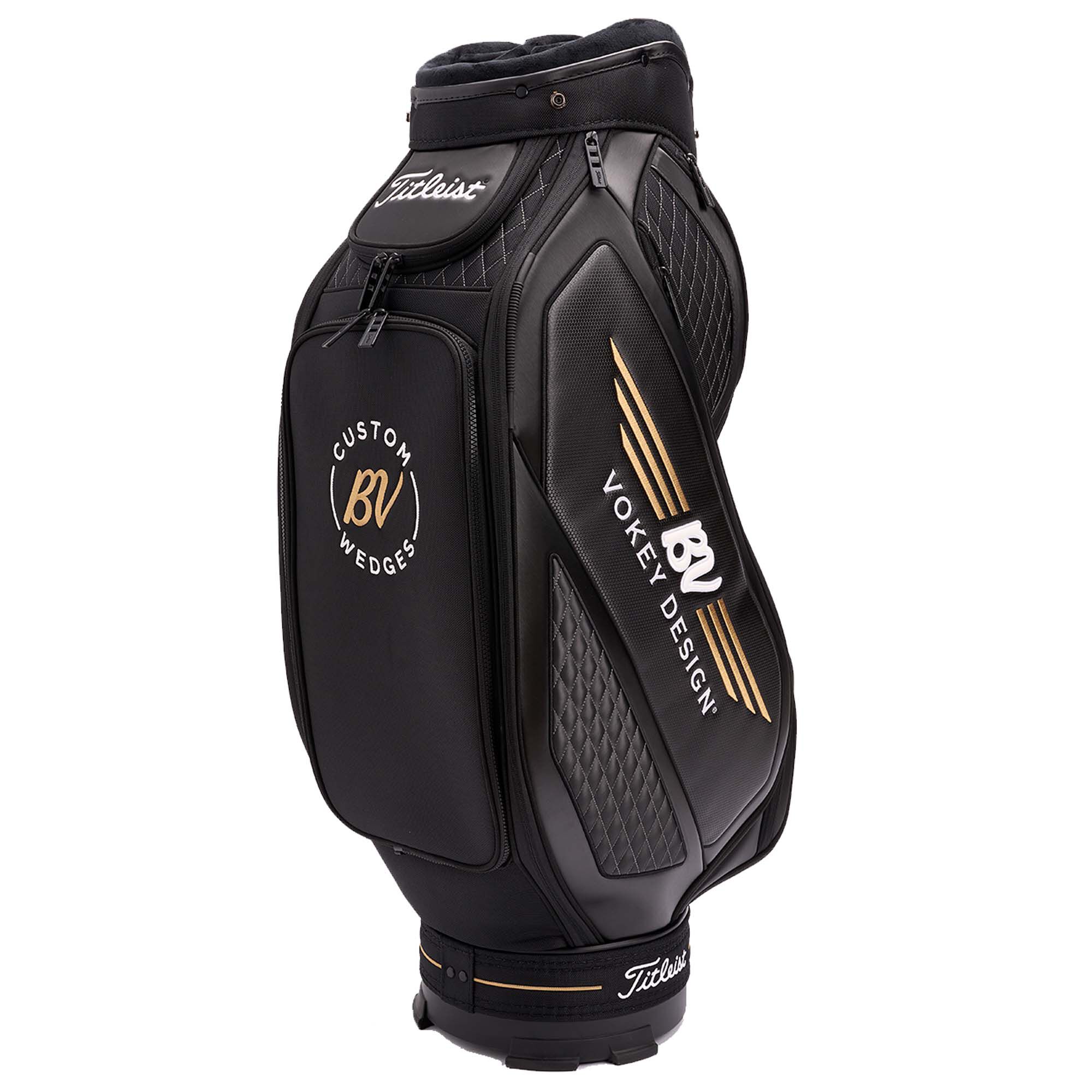 格安saleスタート ボ Vokey Vokey - Black/White/Gold - Bag Staff Midsize ゴルフバッグ・キャディバッグ