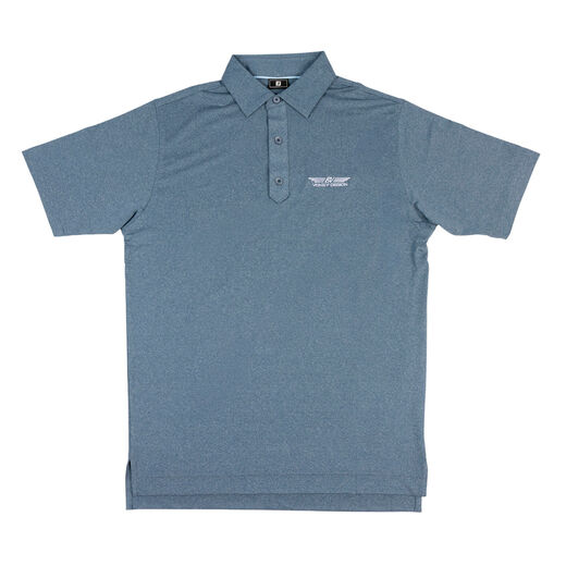 Vokey Heather Navy Polo