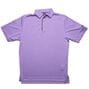 FJ Geometric Jacquard Self Collar - Violet + White/Black