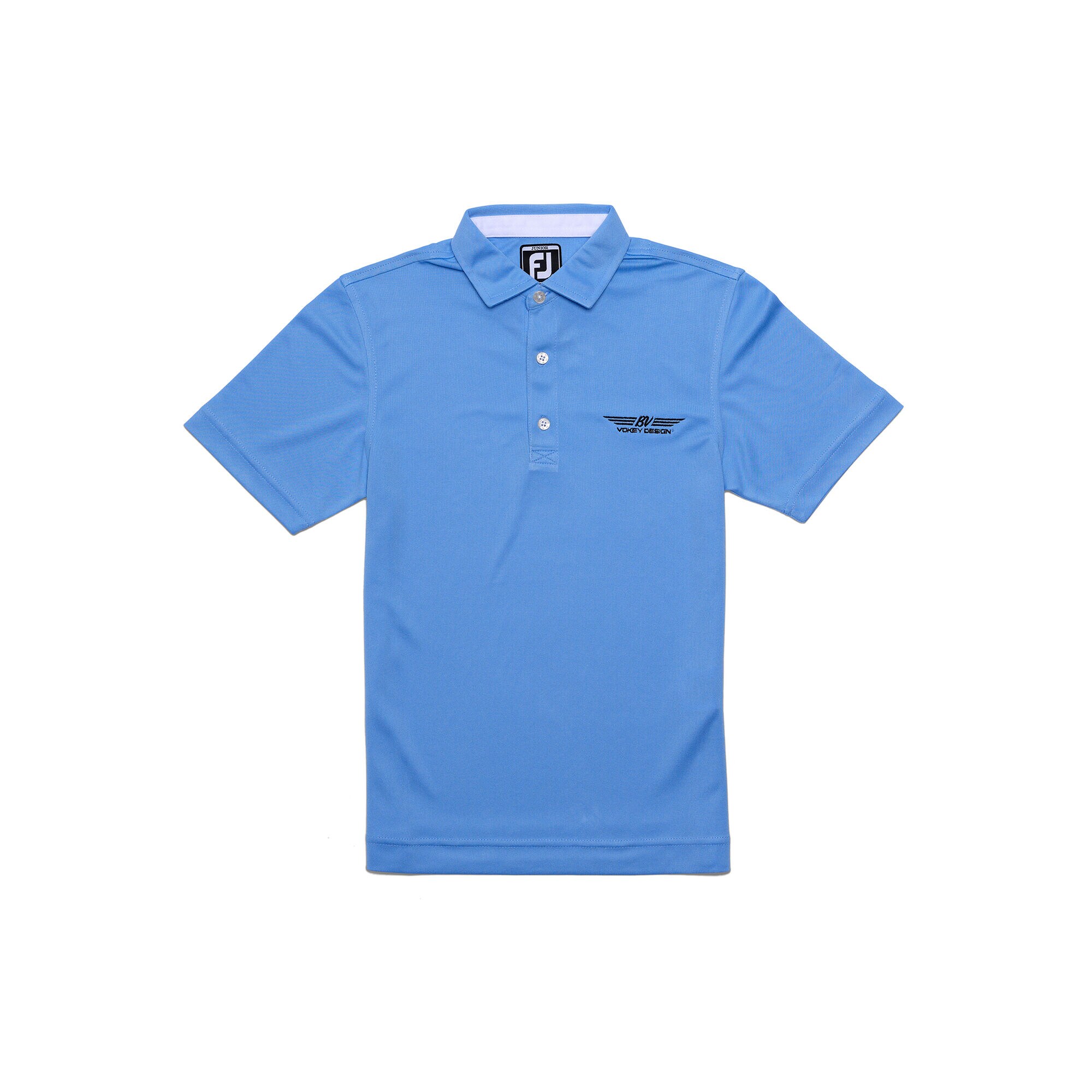 FJ Junior Solid Pique w/ Self Collar