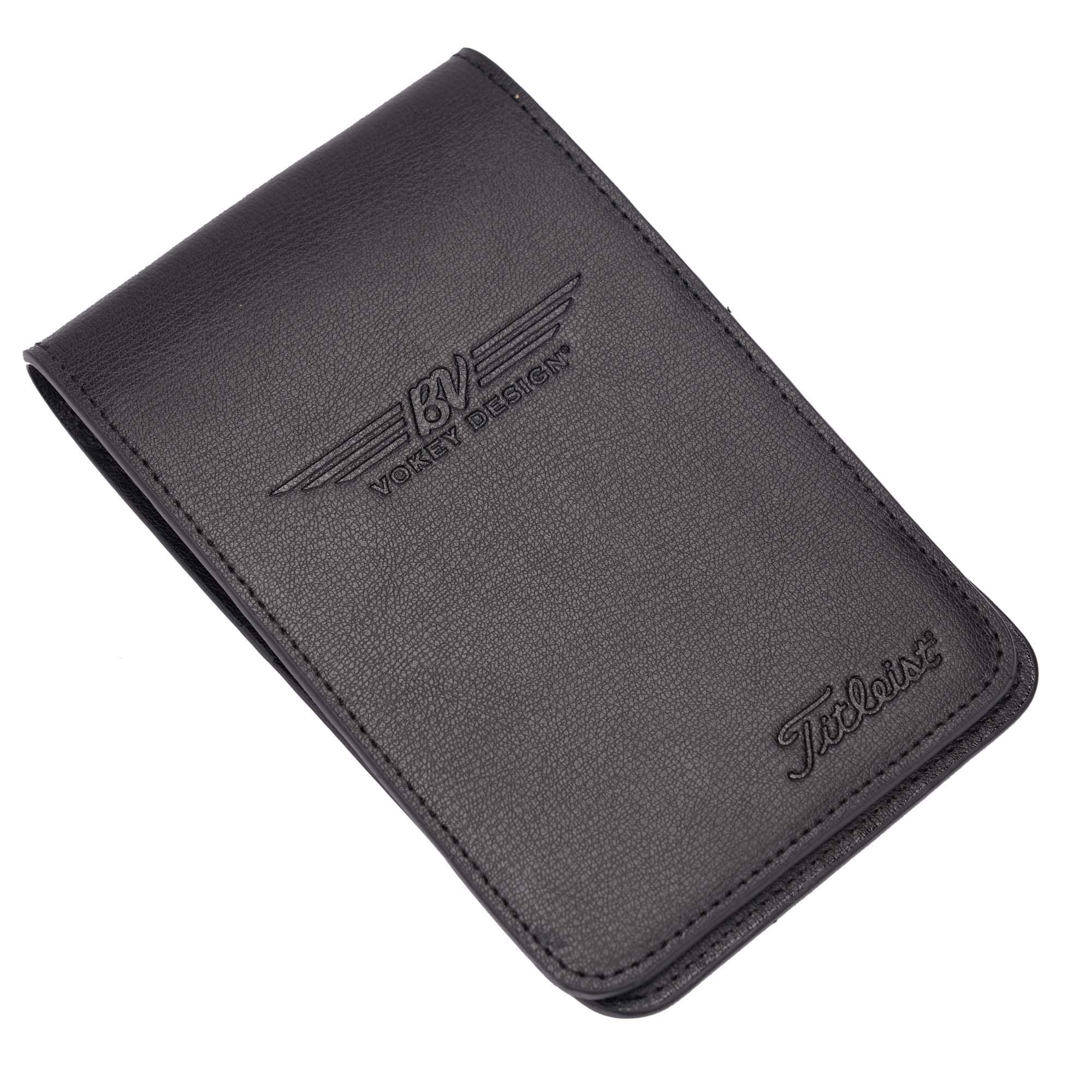 BV Wings Debossed Leather Yardage Book