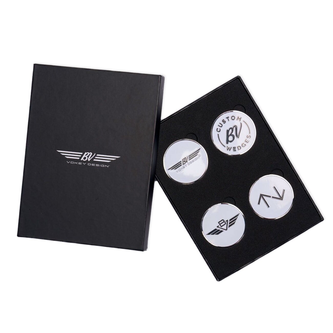 BV Wings 4-pc custom ball marker kit		