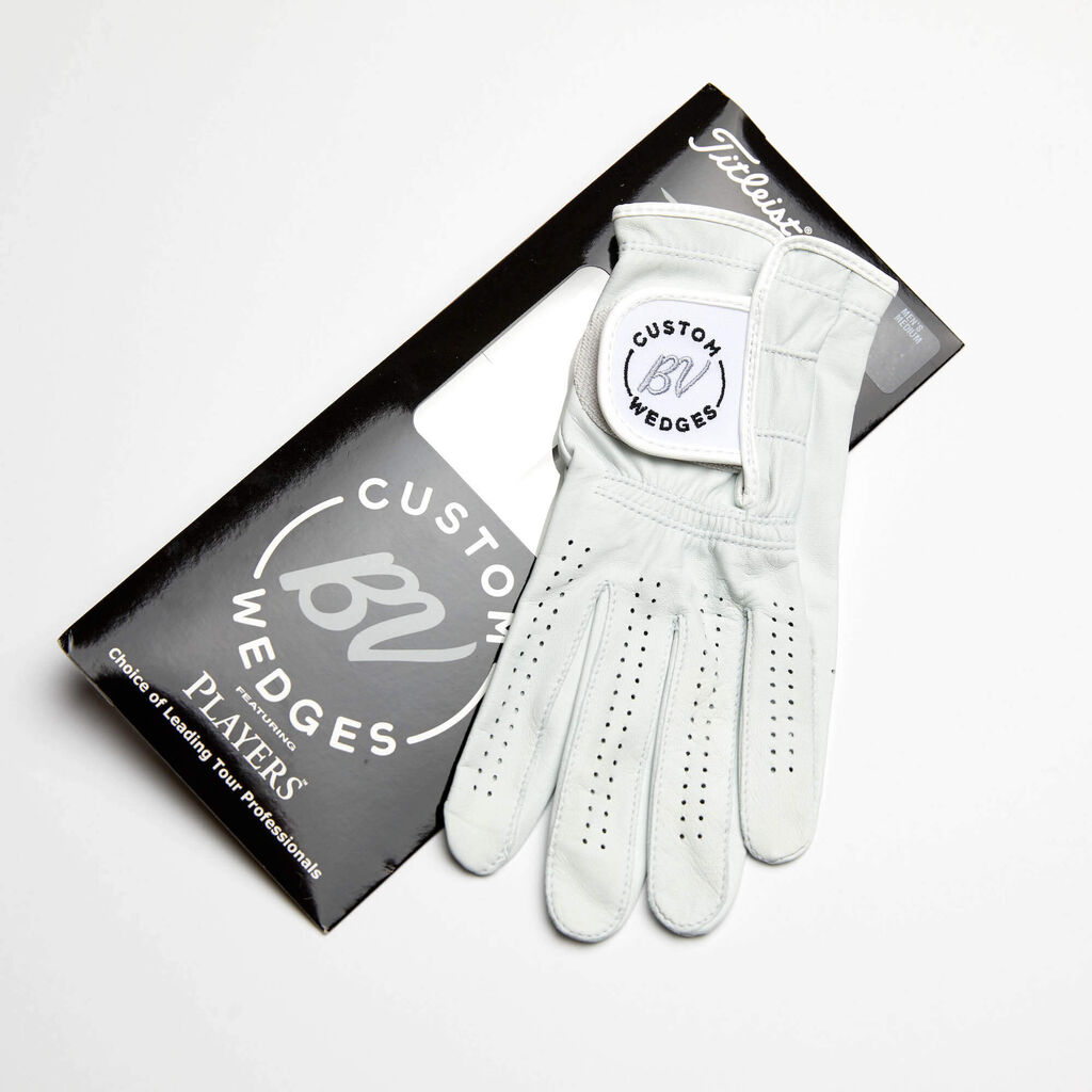 Custom Titlest Golve Titleist Players Glove w/ BV Custom Wedges Logo - Vokey