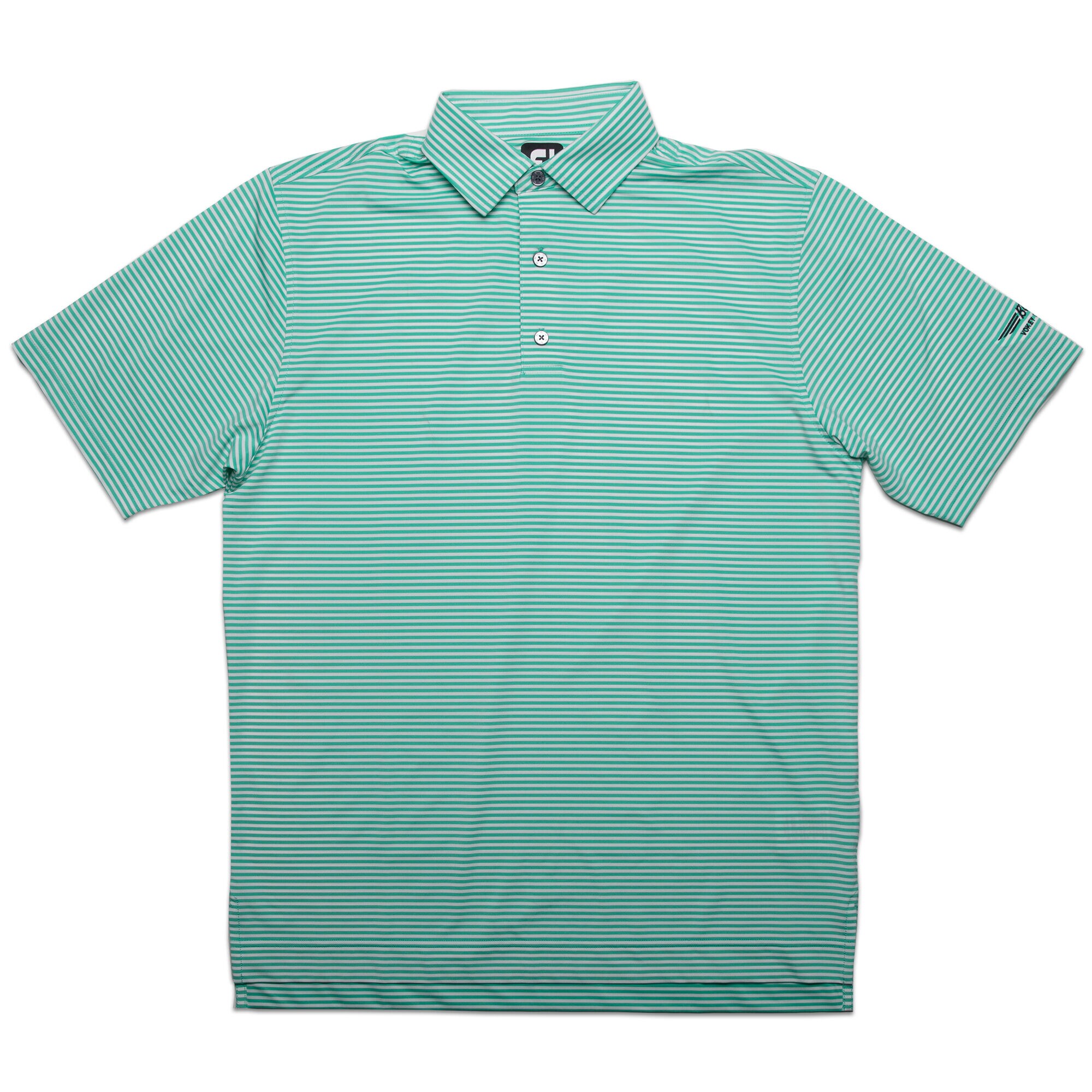 FJ ProDry Performance Lisle Feeder Stripe - Spearmint + White