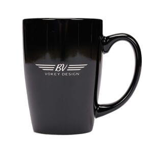BV Wings Sterling&reg; Caf&eacute; Ceramic Mug &ndash; Black