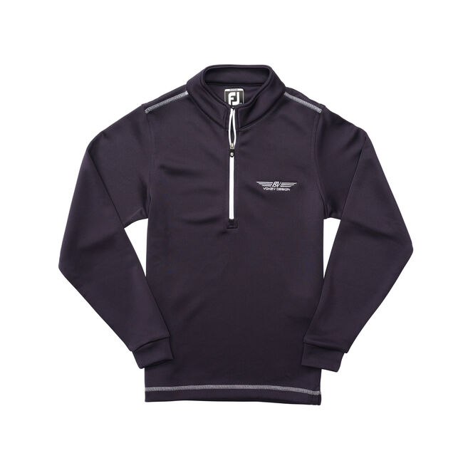 FJ Junior Half-Zip Midlayer w/ Contrast Stitch