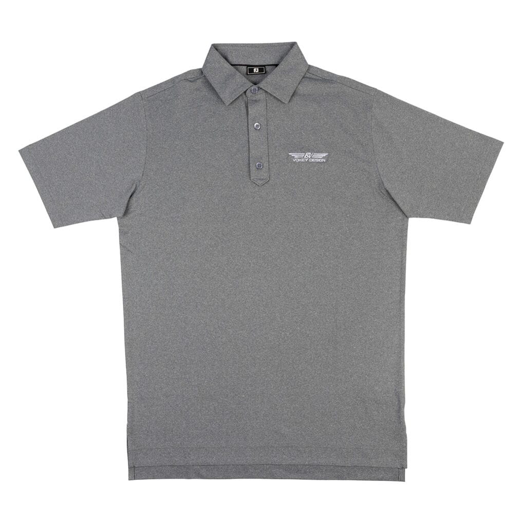 Vokey Heather Charcoal Polo