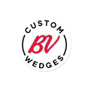 BV Custom Wedges - Sticker