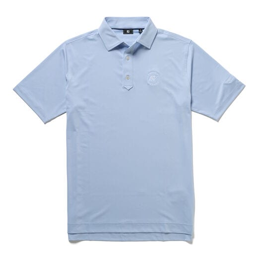 Vokey Solid Lisle Sky Blue Polo	